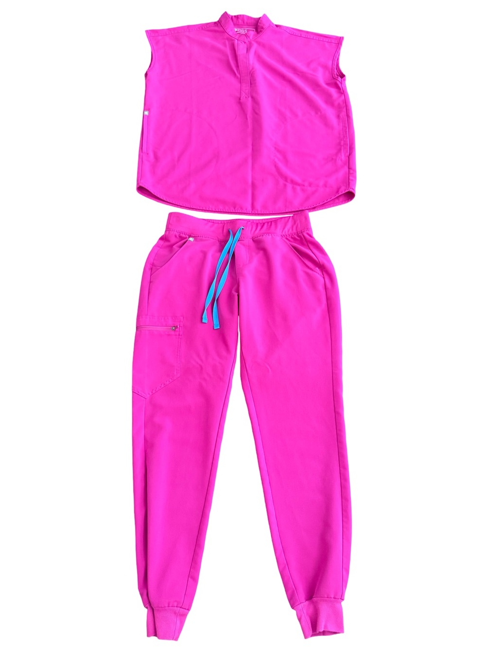 Figs Women’s Scrub Set: Oversized Rafaela Top-Size Small,Joggers Size-Small